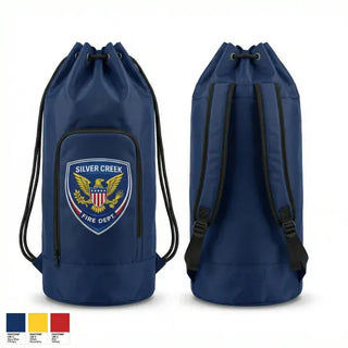 Gear Bag, Silver creek, Fire Department, Teamtime, Team time, sublimation, custom sports apparel, team uniforms, spirit wear, spiritwear, sports uniforms, custom shirts, team store, custom team store, fundraiser sports, apparel fundraiser