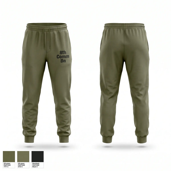 Sweatpants, 8th Comm Bn, Marines, Teamtime, Team time, sublimation, custom sports apparel, team uniforms, spirit wear, spiritwear, sports uniforms, custom shirts, team store, custom team store, fundraiser sports, apparel fundraiser