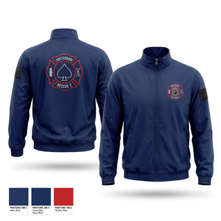 Windbreaker, Rotterdam Fire District #2, Fire Department, Teamtime, Team time, sublimation, custom sports apparel, team uniforms, spirit wear, spiritwear, sports uniforms, custom shirts, team store, custom team store, fundraiser sports, apparel fundraiser