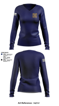 Averill Park - Sand Lake Fire Department 67538202 Women's Long Sleeve V-neck Shirt - 101