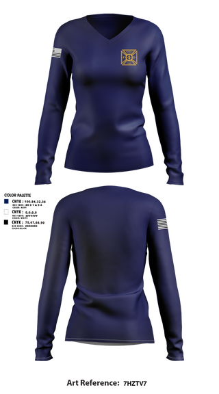 Womens Long Sleeve Vneck Shirt, Averill Park - Sand Lake Fire Department, Fire Department, Teamtime, Team time, sublimation, custom sports apparel, team uniforms, spirit wear, spiritwear, sports uniforms, custom shirts, team store, custom team store, fundraiser sports, apparel fundraiser