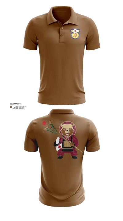 MEDDAC-Japan 77028542 Short Sleeve Performance Polo - 51