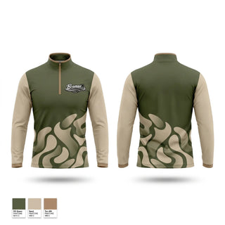 Quarter Zip Jacket, Braman Jiu Jitsu, , Teamtime, Team time, sublimation, custom sports apparel, team uniforms, spirit wear, spiritwear, sports uniforms, custom shirts, team store, custom team store, fundraiser sports, apparel fundraiser