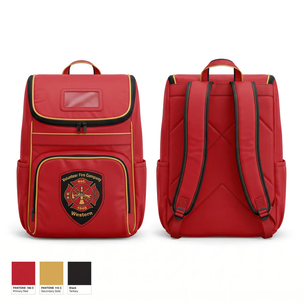 Gear Bag, Western Fire, Fire Department, Teamtime, Team time, sublimation, custom sports apparel, team uniforms, spirit wear, spiritwear, sports uniforms, custom shirts, team store, custom team store, fundraiser sports, apparel fundraiser