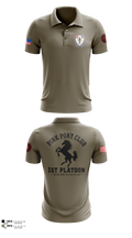1/182 1st Platoon Short Sleeve Performance Polo - 10