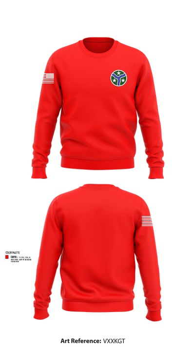 278th Armored Cavalry Regiment 63625582 Crew Neck Sweatshirt - 103
