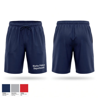 Athletic Shorts With Pockets, Marks Police Department, Police, Teamtime, Team time, sublimation, custom sports apparel, team uniforms, spirit wear, spiritwear, sports uniforms, custom shirts, team store, custom team store, fundraiser sports, apparel fundraiser