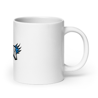 Simcoe Tennis Skyhawks White Glossy Mug - Medium