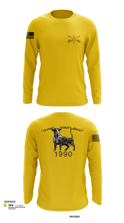 2nd Armored Cavalry Regiment 7857007 Long Sleeve Performance Shirt 103