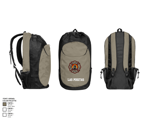 Gear Bag, Las positas, Fire Department, Teamtime, Team time, sublimation, custom sports apparel, team uniforms, spirit wear, spiritwear, sports uniforms, custom shirts, team store, custom team store, fundraiser sports, apparel fundraiser