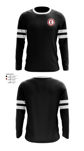 Long Sleeve Performance Shirt, Eastlake, Baseball, Teamtime, Team time, sublimation, custom sports apparel, team uniforms, spirit wear, spiritwear, sports uniforms, custom shirts, team store, custom team store, fundraiser sports, apparel fundraiser