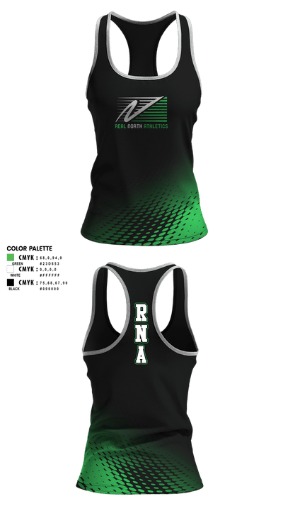 Real North Athletics 78275202 Women's Track Singlet - 5