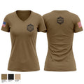 NBSD MWD 62618036 Women's Short Sleeve V-neck Shirt - 1