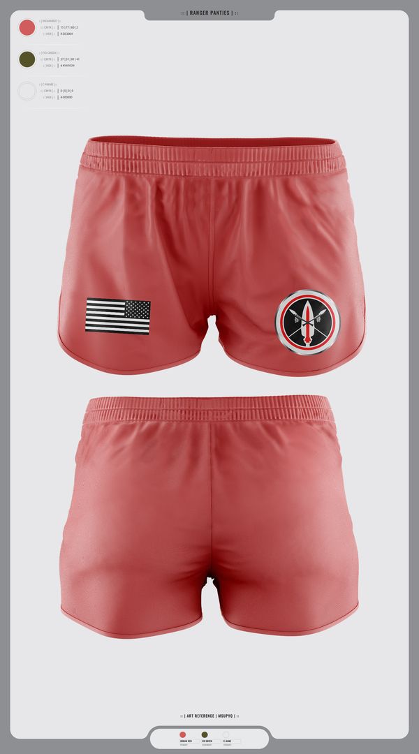 Ranger Panties, , Army, Teamtime, Team time, sublimation, custom sports apparel, team uniforms, spirit wear, spiritwear, sports uniforms, custom shirts, team store, custom team store, fundraiser sports, apparel fundraiser