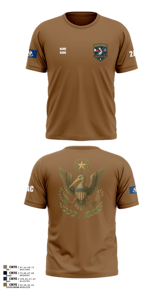 Short Sleeve Performance Shirt, 2nd Area Command (LASG), , Teamtime, Team time, sublimation, custom sports apparel, team uniforms, spirit wear, spiritwear, sports uniforms, custom shirts, team store, custom team store, fundraiser sports, apparel fundraiser