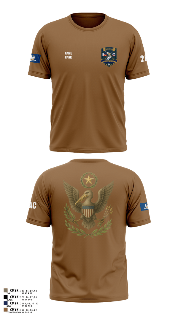 Short Sleeve Performance Shirt, 2nd Area Command (LASG), , Teamtime, Team time, sublimation, custom sports apparel, team uniforms, spirit wear, spiritwear, sports uniforms, custom shirts, team store, custom team store, fundraiser sports, apparel fundraiser