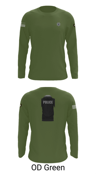 Long Sleeve Performance Shirt, Nashville Police Department, , Teamtime, Team time, sublimation, custom sports apparel, team uniforms, spirit wear, spiritwear, sports uniforms, custom shirts, team store, custom team store, fundraiser sports, apparel fundraiser