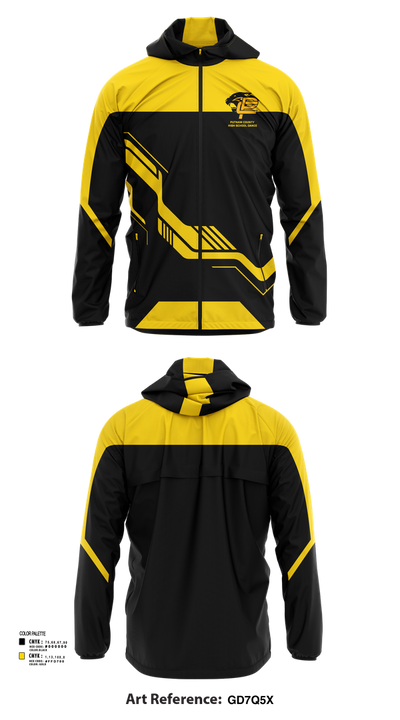 Putnam County High School Dance 87588051 Windbreaker - 1