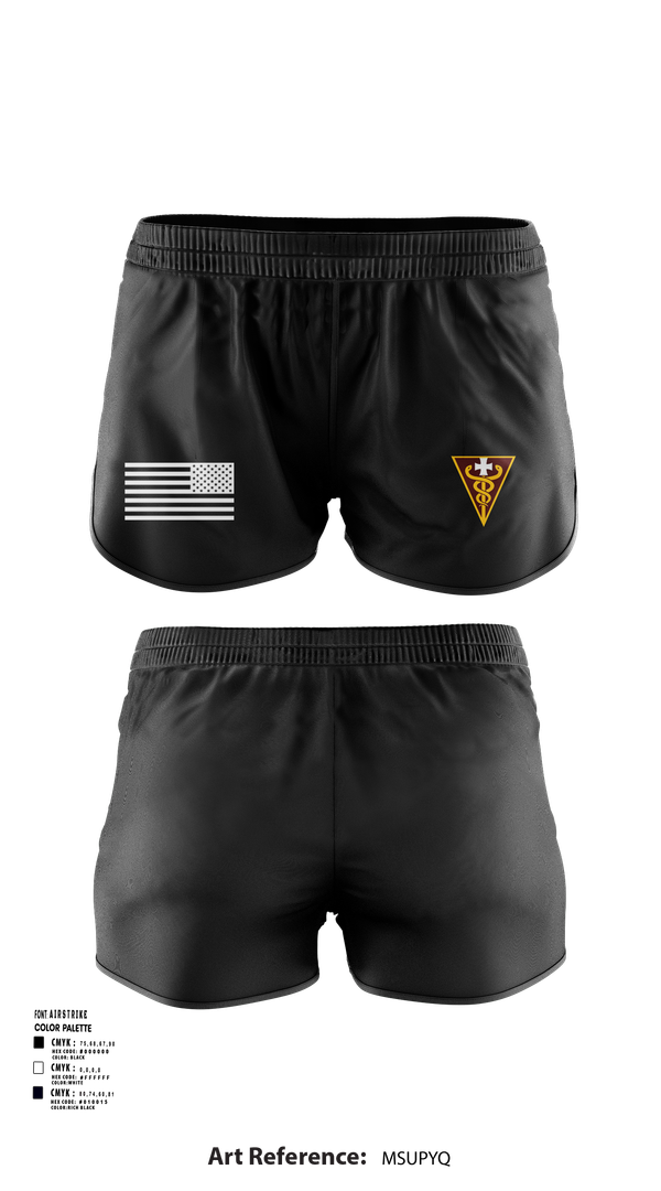 Ranger Panties, 3D THEATER MEDICAL COMMAND, , Teamtime, Team time, sublimation, custom sports apparel, team uniforms, spirit wear, spiritwear, sports uniforms, custom shirts, team store, custom team store, fundraiser sports, apparel fundraiser