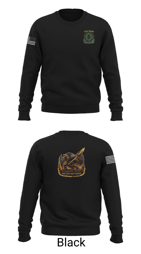 Crew Neck Sweatshirt, 1192nd DDSB, Army, Teamtime, Team time, sublimation, custom sports apparel, team uniforms, spirit wear, spiritwear, sports uniforms, custom shirts, team store, custom team store, fundraiser sports, apparel fundraiser