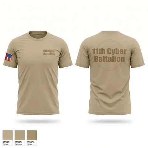 Old School Cotton Feel Shirt, 11th Cyber Battalion, Army, Teamtime, Team time, sublimation, custom sports apparel, team uniforms, spirit wear, spiritwear, sports uniforms, custom shirts, team store, custom team store, fundraiser sports, apparel fundraiser