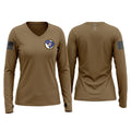 169th Women's Long Sleeve V-neck Shirt - 1