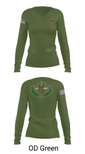 IDMTs 71442140 Women's Long Sleeve V-neck Shirt - 57