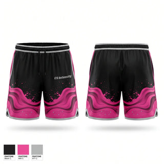 Athletic Shorts With Pockets, ES Intensity, Cheer, Teamtime, Team time, sublimation, custom sports apparel, team uniforms, spirit wear, spiritwear, sports uniforms, custom shirts, team store, custom team store, fundraiser sports, apparel fundraiser
