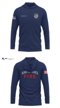 Sunsites-Pearce Fire District Long Sleeve hooded sunshirt - 3