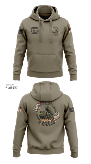 Hoodie, 1/A/3-321 FAR, Army, Teamtime, Team time, sublimation, custom sports apparel, team uniforms, spirit wear, spiritwear, sports uniforms, custom shirts, team store, custom team store, fundraiser sports, apparel fundraiser