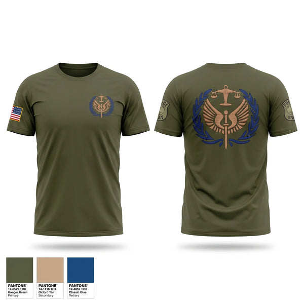 Old School Cotton Feel Shirt, Bristol Virginia SWAT, Police, Teamtime, Team time, sublimation, custom sports apparel, team uniforms, spirit wear, spiritwear, sports uniforms, custom shirts, team store, custom team store, fundraiser sports, apparel fundraiser