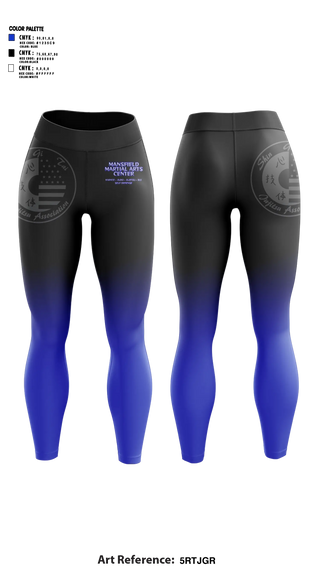Womens Leggings, Mansfield Martial Arts Center, , Teamtime, Team time, sublimation, custom sports apparel, team uniforms, spirit wear, spiritwear, sports uniforms, custom shirts, team store, custom team store, fundraiser sports, apparel fundraiser