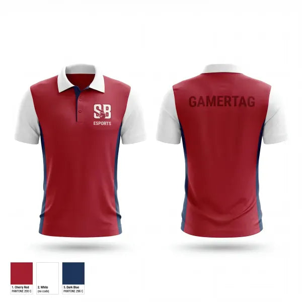 Short Sleeve Performance Polo, Sturgeon Bay High School, E-Sports, Teamtime, Team time, sublimation, custom sports apparel, team uniforms, spirit wear, spiritwear, sports uniforms, custom shirts, team store, custom team store, fundraiser sports, apparel fundraiser