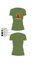 1st Bn 2mar 2nd MarDiv 35824328 Women's Short Sleeve V-neck Shirt - 44