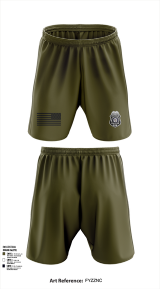 Athletic Shorts With Pockets, MDWFP K9, , Teamtime, Team time, sublimation, custom sports apparel, team uniforms, spirit wear, spiritwear, sports uniforms, custom shirts, team store, custom team store, fundraiser sports, apparel fundraiser