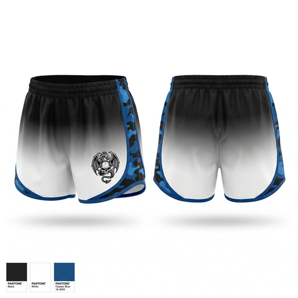 Womens Shorts, Dragons Back, Bowling, Teamtime, Team time, sublimation, custom sports apparel, team uniforms, spirit wear, spiritwear, sports uniforms, custom shirts, team store, custom team store, fundraiser sports, apparel fundraiser