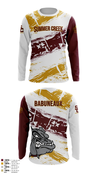 Long Sleeve Performance Shirt, Summer Creek High School Bowling, Bowling, Teamtime, Team time, sublimation, custom sports apparel, team uniforms, spirit wear, spiritwear, sports uniforms, custom shirts, team store, custom team store, fundraiser sports, apparel fundraiser