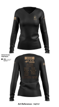 det. 159 47183893 Women's Long Sleeve V-neck Shirt - 100
