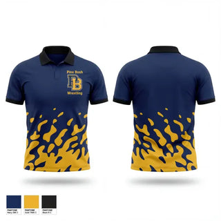 Short Sleeve Performance Polo, Pine Bush, Wrestling, Teamtime, Team time, sublimation, custom sports apparel, team uniforms, spirit wear, spiritwear, sports uniforms, custom shirts, team store, custom team store, fundraiser sports, apparel fundraiser