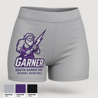 Womens Shorts, South Garner High School Basketball, Women's Basketball, Teamtime, Team time, sublimation, custom sports apparel, team uniforms, spirit wear, spiritwear, sports uniforms, custom shirts, team store, custom team store, fundraiser sports, apparel fundraiser