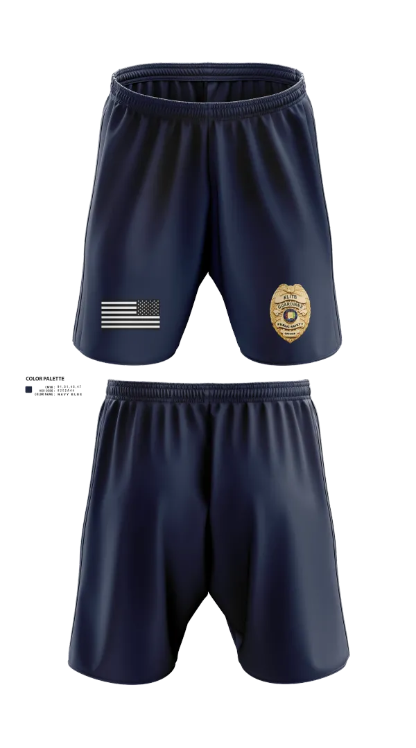 Athletic Shorts With Pockets, Elite Guardians, , Teamtime, Team time, sublimation, custom sports apparel, team uniforms, spirit wear, spiritwear, sports uniforms, custom shirts, team store, custom team store, fundraiser sports, apparel fundraiser