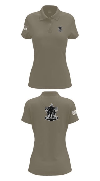 Womens Short Sleeve Performance Polo, Sail team 6, , Teamtime, Team time, sublimation, custom sports apparel, team uniforms, spirit wear, spiritwear, sports uniforms, custom shirts, team store, custom team store, fundraiser sports, apparel fundraiser