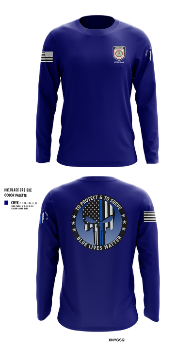 Policía Municipal de Carolina 96327149 Long Sleeve Performance Shirt 23