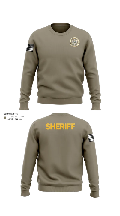 Renville County Sheriff's Office 38355062 Crew Neck Sweatshirt - 21