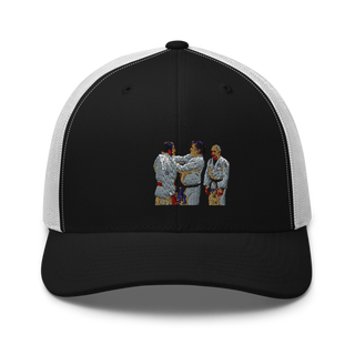 Gracie JiuJitsu Athens 70978792 Retro Trucker Hat | Yupoong 6606
