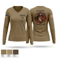 NDWFD 51 Women's Long Sleeve V-neck Shirt - 1