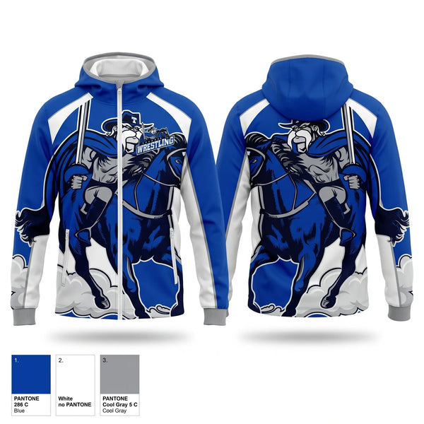 Windbreaker, Trinity High School Wrestling, Wrestling, Teamtime, Team time, sublimation, custom sports apparel, team uniforms, spirit wear, spiritwear, sports uniforms, custom shirts, team store, custom team store, fundraiser sports, apparel fundraiser