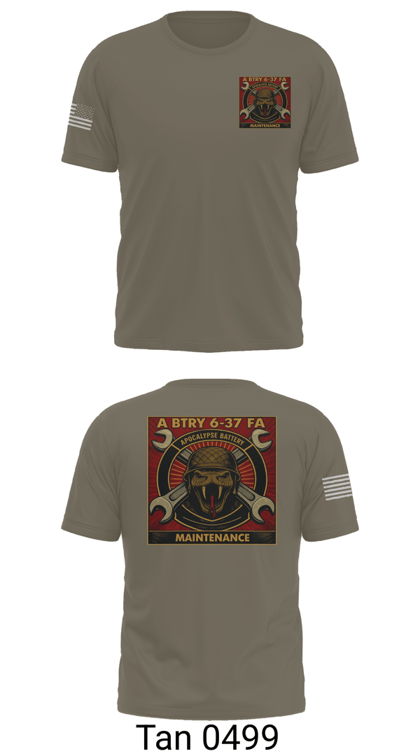 Short Sleeve Performance Shirt, 6-37 FAR, Army, Teamtime, Team time, sublimation, custom sports apparel, team uniforms, spirit wear, spiritwear, sports uniforms, custom shirts, team store, custom team store, fundraiser sports, apparel fundraiser