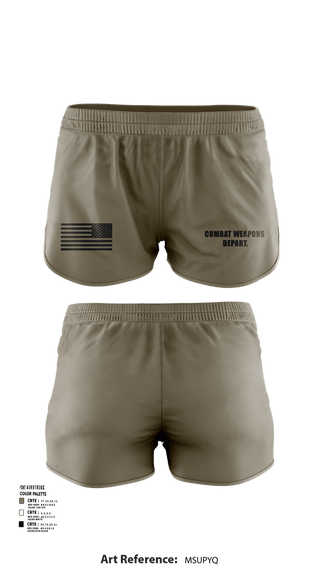 Ranger Panties, Combat Weapons Depart., , Teamtime, Team time, sublimation, custom sports apparel, team uniforms, spirit wear, spiritwear, sports uniforms, custom shirts, team store, custom team store, fundraiser sports, apparel fundraiser