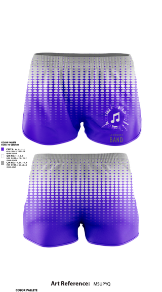 Womens Shorts, Lynhurst Bands, Spirit Store, Teamtime, Team time, sublimation, custom sports apparel, team uniforms, spirit wear, spiritwear, sports uniforms, custom shirts, team store, custom team store, fundraiser sports, apparel fundraiser